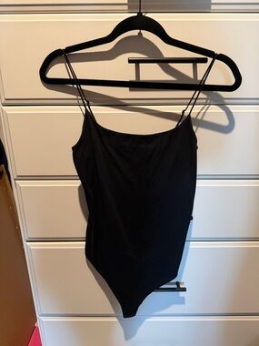 nuuds Black cami bodysuit